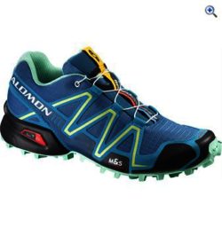 Salomon Speedcross 3 Women's Trail Running Shoes - Size: 7 - Colour: Blue / Green